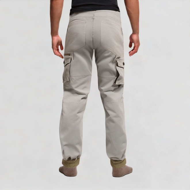 High quality fashion trousers loose fit