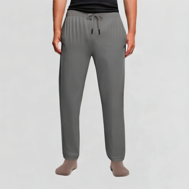 Pure cotton casual lightweight jogging pants
